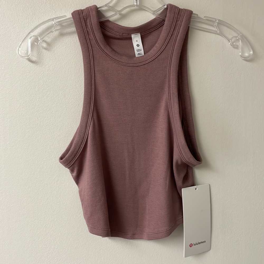 Hold tight cropped tank / 6 / lululemon